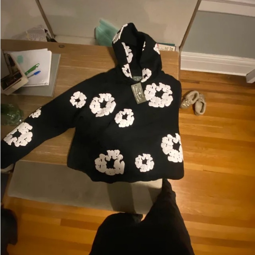 Black Denim Tears Hoodie